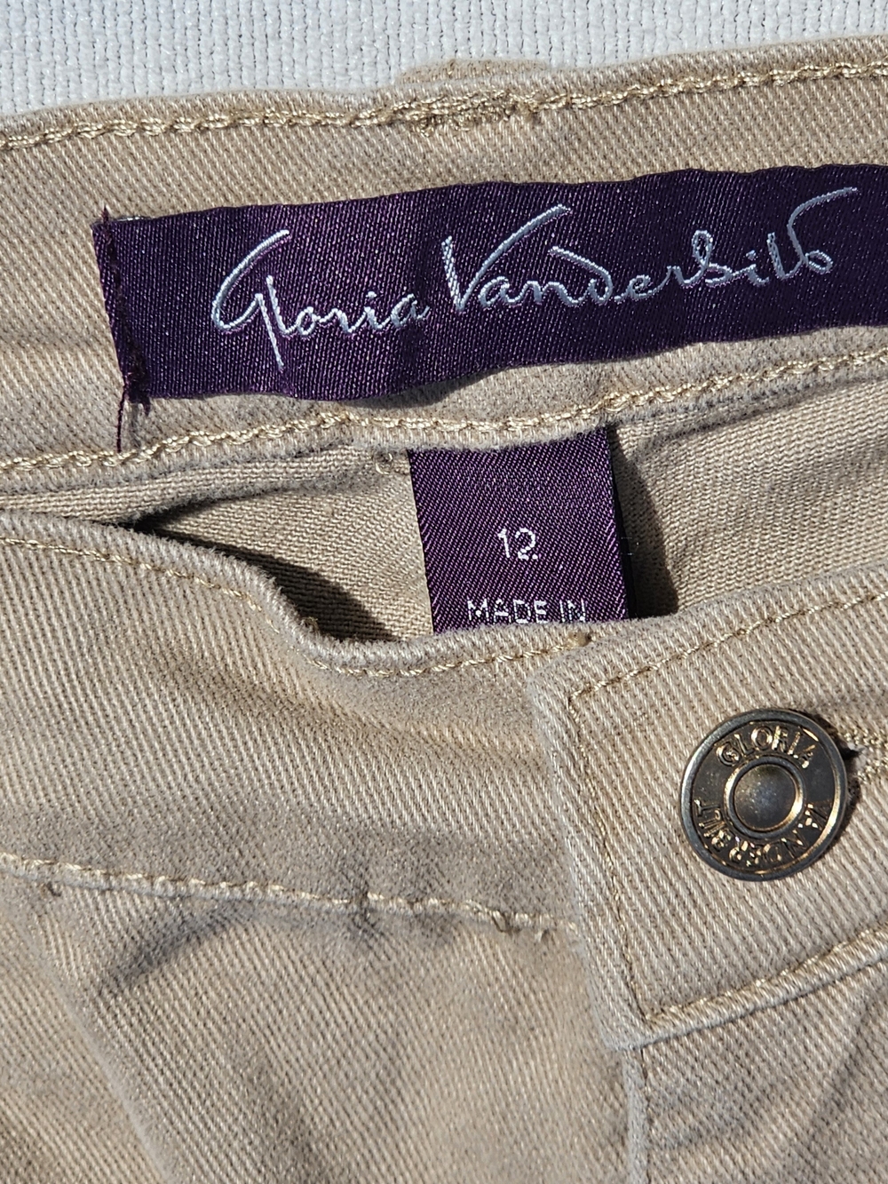 Gloria Vanderbilt Straight-Leg Pants - Picture 3 of 6